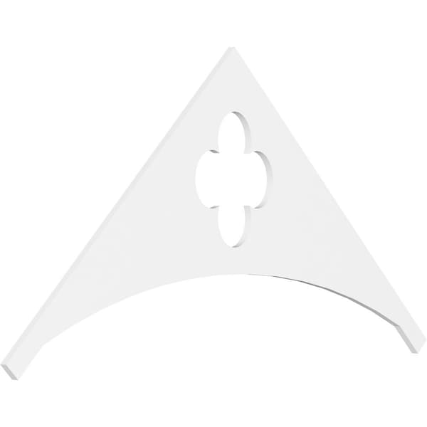 Ekena Millwork Pitch Turner Architectural Grade PVC Gable Pediment, 72"W x 36"H x 1"P (12/12) GPP072X036X100TUR - main